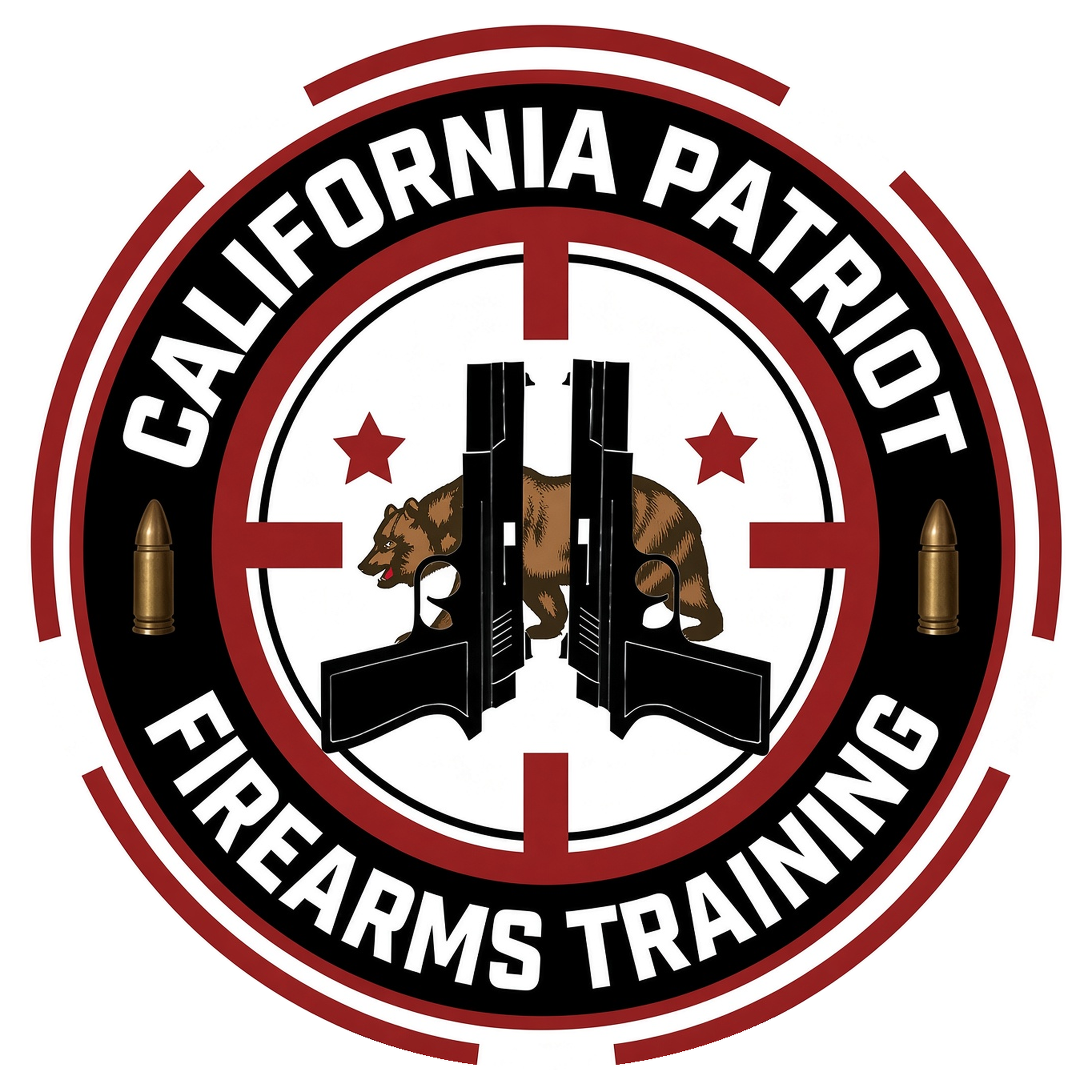 California Patriot circular badge